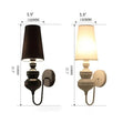 Black|White|Classic|Elegant|Wall|Sconce|Living|Bedroom