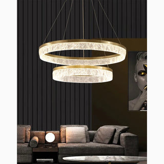 MIRODEMI_Elegant Two-level Drum Chandelier