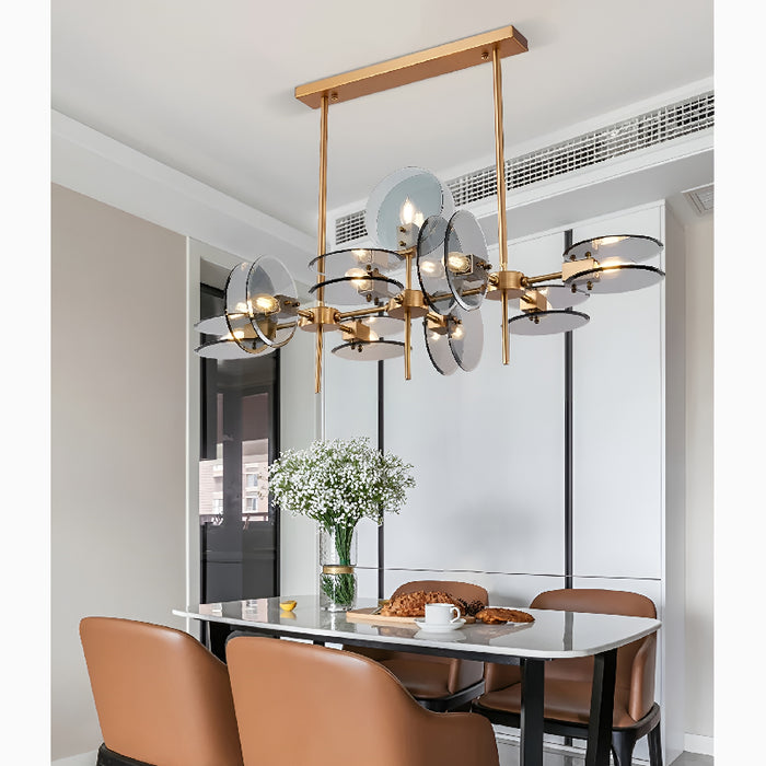 Escragnolles | Modern Creative Gold Branching Chandelier