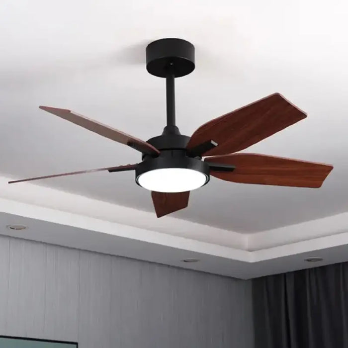 European Styled Solid Wood Ceiling Fan with Remote Control | 60"