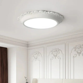 Sophistcated White Ceiling Lamp From Mirodemi with Switchable Light