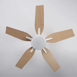 European Styled Solid Wood Ceiling Fan with Remote Control | 60"