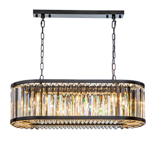 Gistel | American Large Oval Retro LED Chandelier