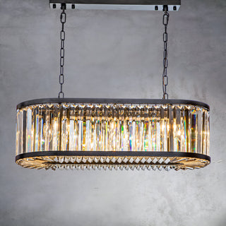 Gistel | American Large Oval Retro LED Chandelier