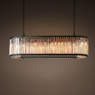 Gistel | American Large Oval Retro LED Chandelier