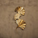 Modern|Gold|Silver|Leaf|Leaves|Luxury|LED|Sconce|Wall|Lamp