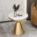 MIRODEMI Gold/White/Black Round Small Modern Coffee Table For Living Room | round coffee table table | luxury furniture| 