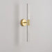 Gold|Tube|LED|Wall|Lamp|Sconce|Bedside|Crear|Bubbles|Elegant