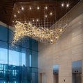 La Roquette-sur-Siagne | Colourful Modern Glass Chandelier