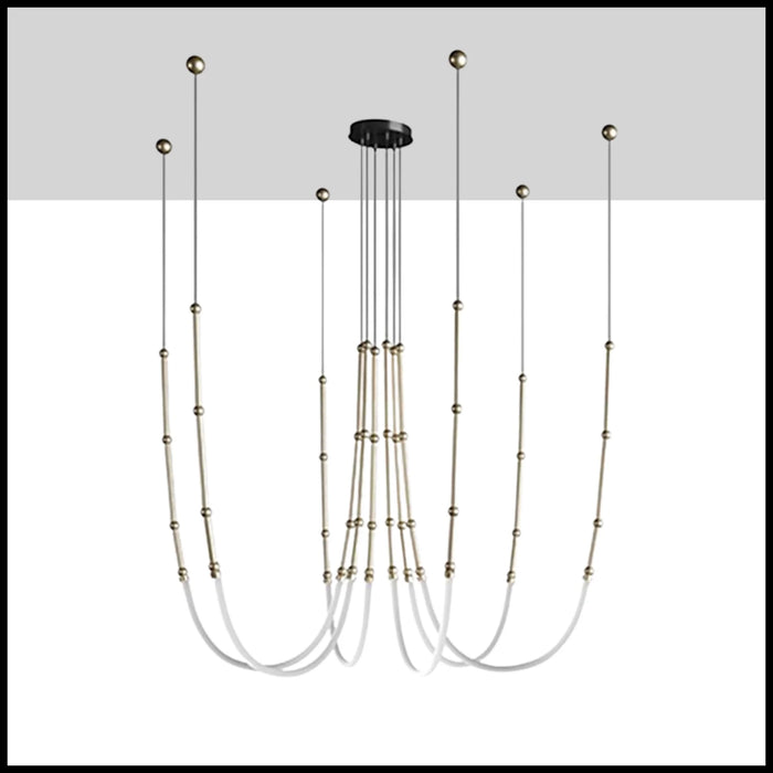 Pierlas | Minimalistic Slender-Shaped Led Pendant Light