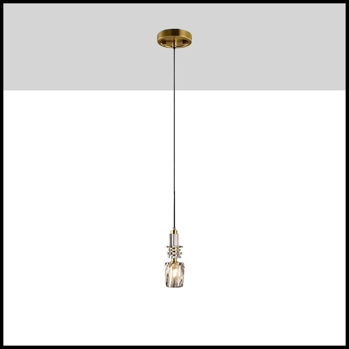 Pallare | Sparkling Loft LED Pendant Light for Bedroom