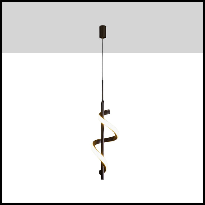 Tovo San Giacomo | Ribbon Design Chandelier for Bedroom