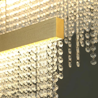 Ailano | Splendid Creative Raindrops Shining LED Crystal Chandelier