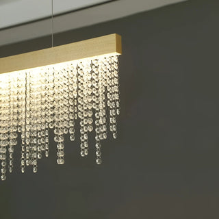 Ailano | Splendid Creative Raindrops Shining LED Crystal Chandelier