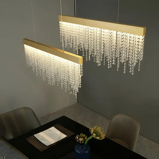 Ailano | Splendid Creative Raindrops Shining LED Crystal Chandelier