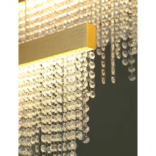 Ailano | Splendid Creative Raindrops Shining LED Crystal Chandelier