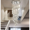 Revest-les-Roches | Meteor Star Crystal Spiral Ceiling Chandelier