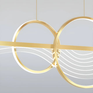 Aigle | Gold Butterfly Chandelier for Dining Room