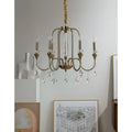 Imperial Crystal Chandelier styled in elegant luxury interior