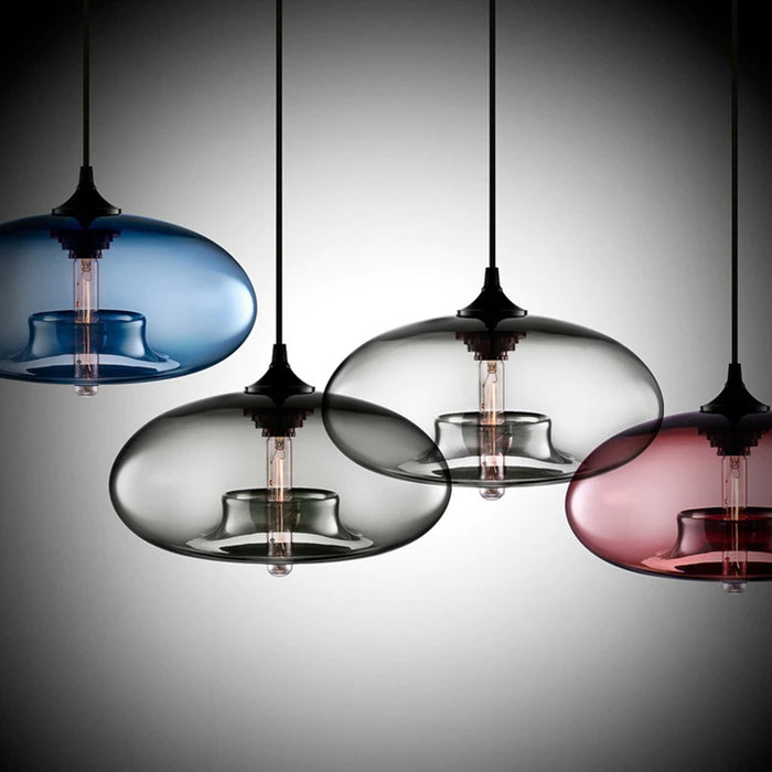 Loft Glass Pendant Lamp from Mirodemi for Foyer