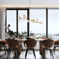 Ischia | Luxury Molecular-Shaped Chandelier for Living Room, Kitchen