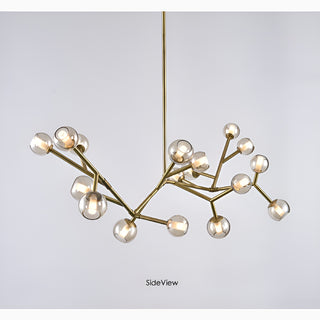 Ischia | Luxury Molecular-Shaped Chandelier for Living Room, Kitchen