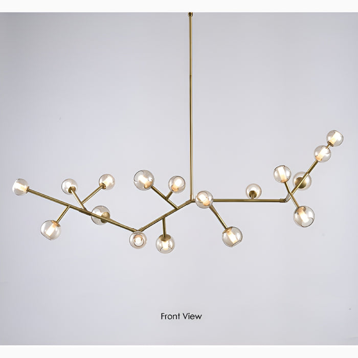 Ischia | Luxury Molecular-Shaped Chandelier for Living Room, Kitchen, Dining Room