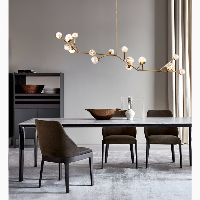 Ischia | Luxury Molecular-Shaped Chandelier for Living Room, Kitchen, Dining Room