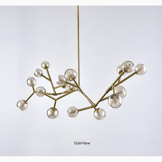 Ischia | Luxury Molecular-Shaped Chandelier for Living Room, Kitchen