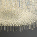 MIRODEMI Modern Luxury Drum Crystal LED Chandelier in Creative Design for Living Room, Bedroom 