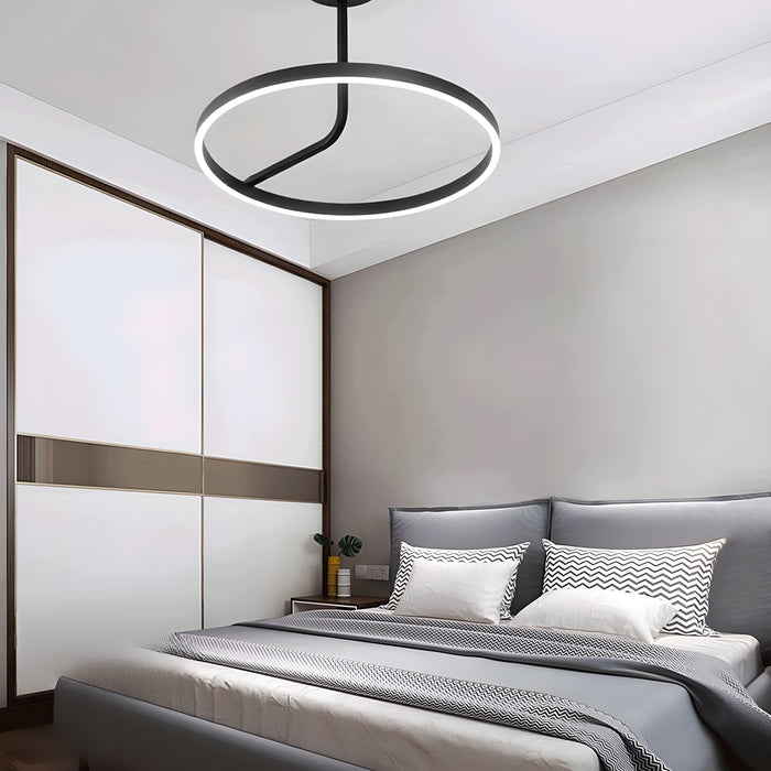 Isnello | Round Ceiling Mounted Lamp For Bedroom, Dining Room