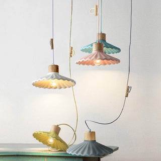 Isolabona Colorful Seashell Style Chandelier for Modern Decoration