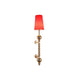 A modern wall decoration for creating a  asian-style home interior in warm shades is the wall sconce from Mirodemi.