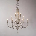 Elegant Candle-Shaped Pendant Chandelier from Mirodemi for Living Room