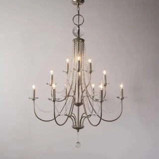 Elegant Candle-Shaped Pendant Chandelier from Mirodemi for Living Room