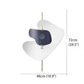 Minimalistic|Wall|lamp|Blue|Black|Elegant|Creative|Modern|Living|Bedroom