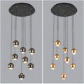 Laigueglia | Crystal LED Chandelier with Hanging Balls 8 lights