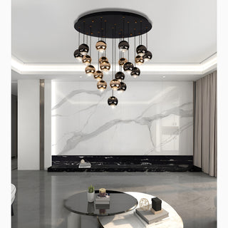 Laigueglia | Crystal Elite LED Chandelier with Hanging Balls