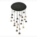 Laigueglia | Crystal LED Chandelier with Hanging Balls White Background