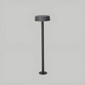 Short version of the LED path light in matte black finish, ideal for small gardens or walkways
