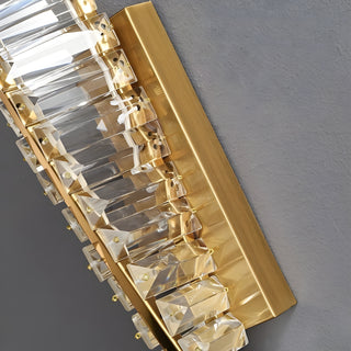 MIRODEMI Luxury LED Crystal Wall Light in a Nordic Style for Living Room, Bedroom image | luxury lighting |  wall lamps