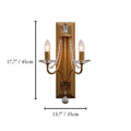 Metal and Crystal Wall Sconce from Mirodemi for Home Decor