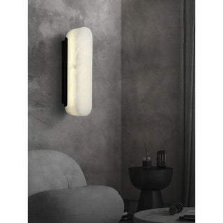 Marble|Wall|Lamp|Sconce|White|Luxury|Vertical|Living|Bedroom