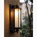 Black|Vintage|Outdoor|Waterproof|Lamp|Wall|Sconce|Courtyard|Balcony