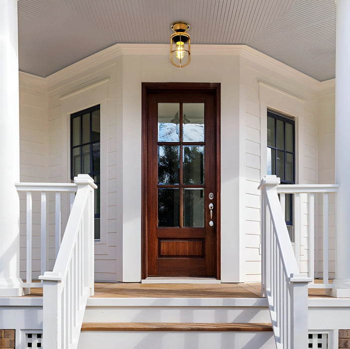 Outdoor|Wall|Sconce|Lamp|Yard|Corridor|Garage|Old|Copper