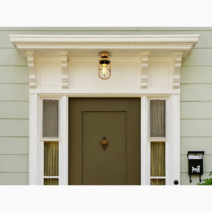 Outdoor|Wall|Sconce|Lamp|Yard|Corridor|Garage|Old|Copper