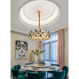 MIRODEMI Aalst | Modern Drum Chandelier for Living Room