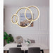 MIRODEMI® Gorgeous Modern Crystal LED Pendant Light in the Shape of Rings for Living Room Cool Light / Dia15.7+23.6+31.5" / Dia40.0+60.0+80.0cm