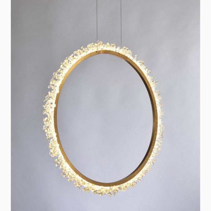 MIRODEMI® Modern Crystal LED Pendant Hanging Lights For Home