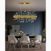MIRODEMI® Abbadia San Salvatore | Wonderful Gold Rectangle Colorful Crystal Chandelier for Home